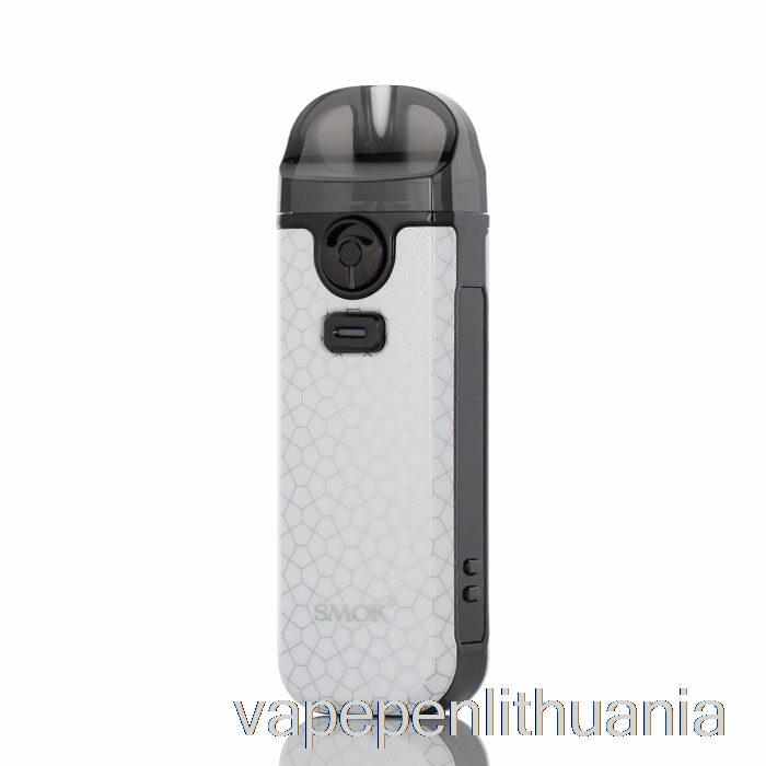 Smok Nord 4 80w Pod Kit White Armor Vape Skystis